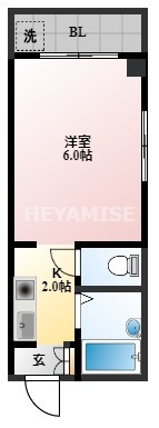 アリスガーデンの間取り