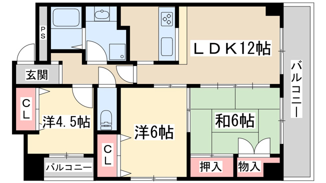 【間取り】 | アルテ江坂