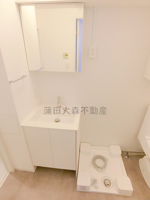 GENOVIA(ジェノヴィア大森町の洗面所|洗面脱衣所　独立洗面台　