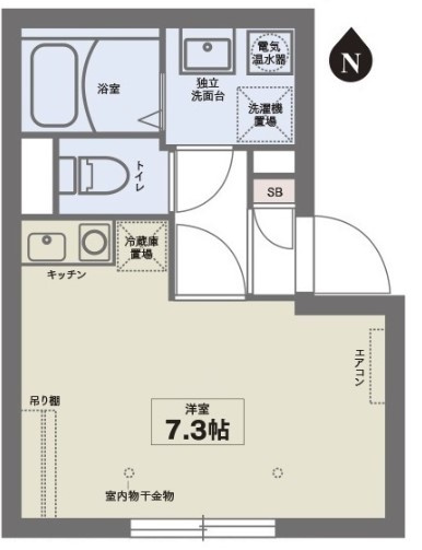【間取り】 | COCOFLAT東中野