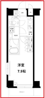【間取り】 | ルーブル五反野