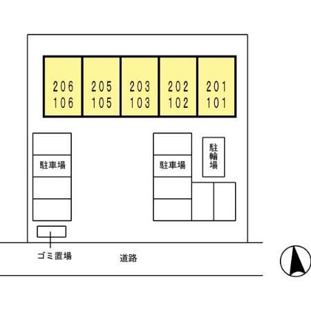 エスポワール豊田の区画図