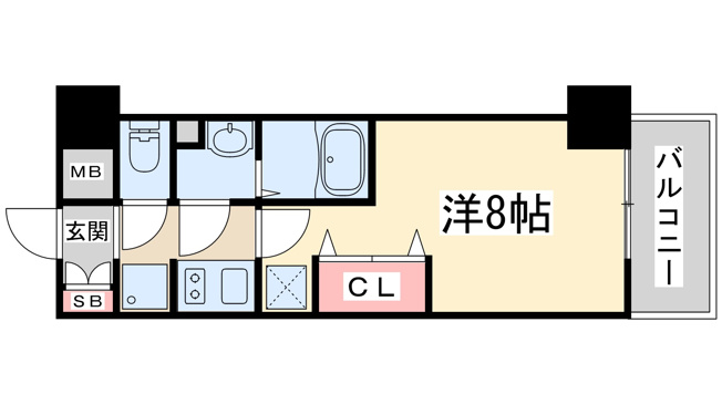 【間取り】 | エステムコート新大阪10ザ・ゲート