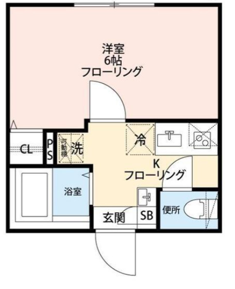 グランクオール大和町の間取り