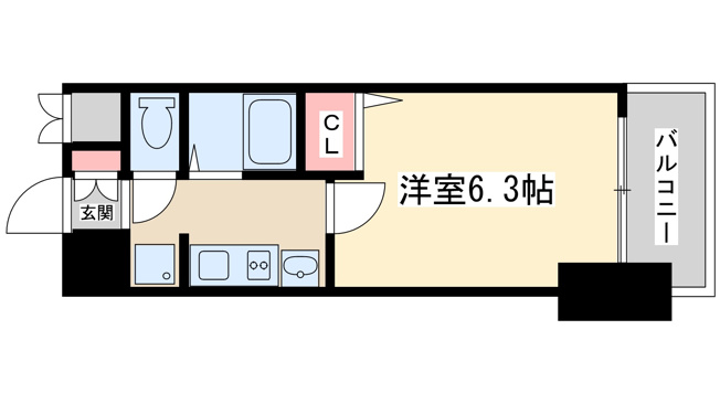 【間取り】 | エステムコート新大阪7ステーションプレミアム