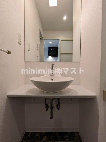 ハイアットコート薮野の洗面所