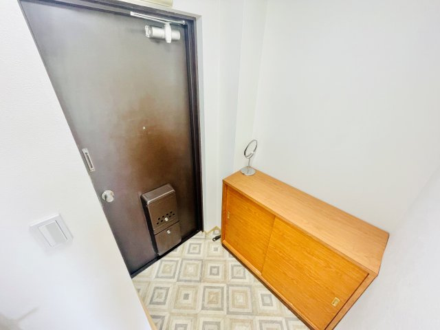 レオ板橋の玄関