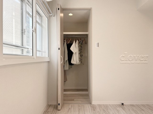 【収納】 | グリーンパーク市ヶ谷柳町 | 部屋にしつらえられた、収納の様子がこちら。～即日のご見学可能～　お問合せはお気軽に。