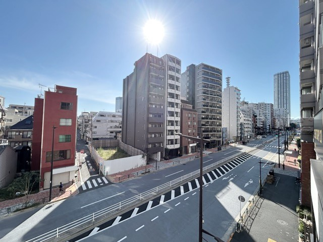 【展望】 | グリーンパーク市ヶ谷柳町 | お部屋からの眺望。バルコニーからの景色です。～即日のご見学可能～　お問合せはお気軽に。
