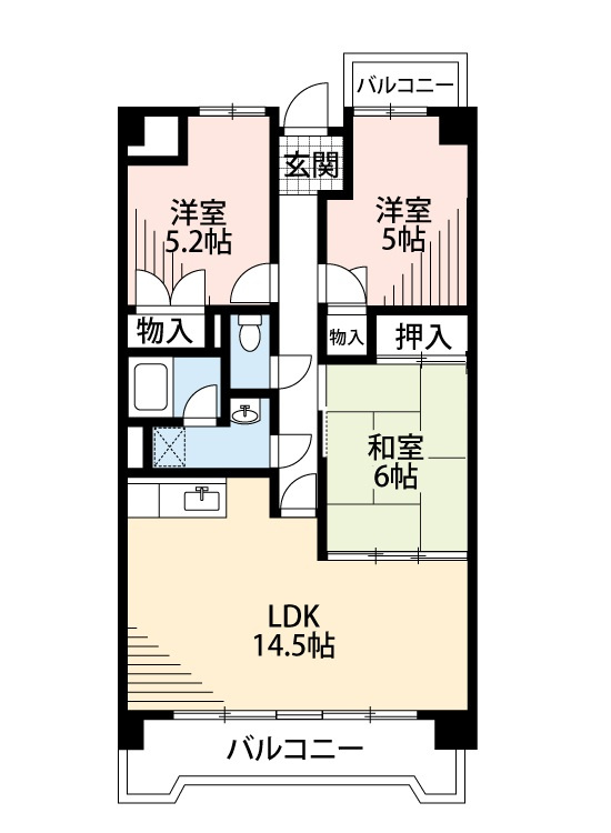 ロフティー池浦　　刈谷市近郊の賃貸ならクラスホーム刈谷店の間取り
