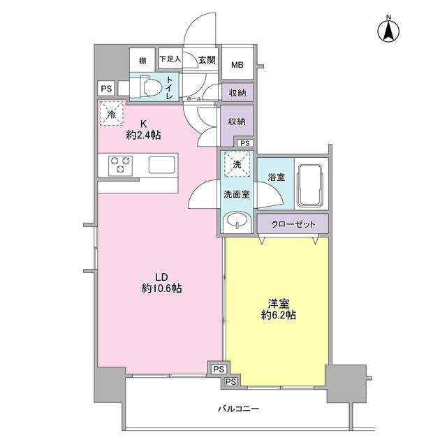 モンレーヴ錦糸町の間取り