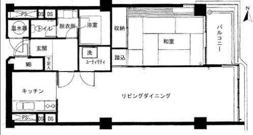 熱海プラザの間取り