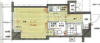 【間取り】 | アランシア両国 | 間取りです。