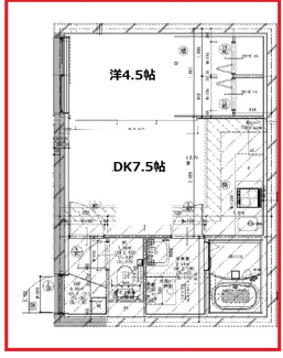 【間取り】 | エイチダブリューヒルズ南千住