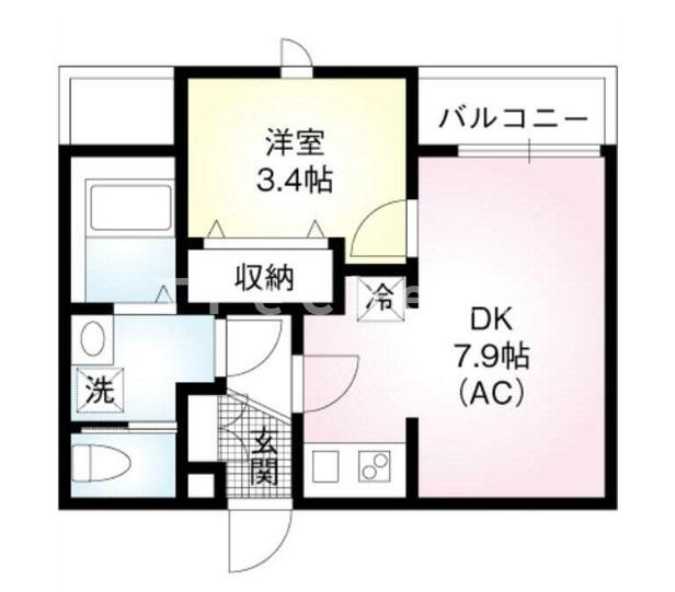 Blanche(ブランシェ)の間取り