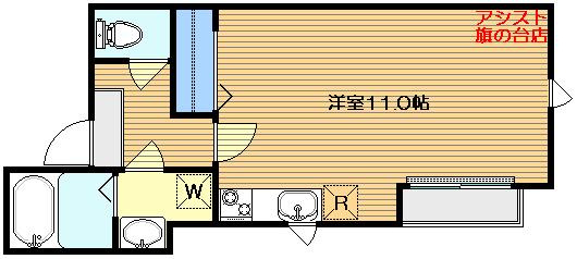 Kの間取り