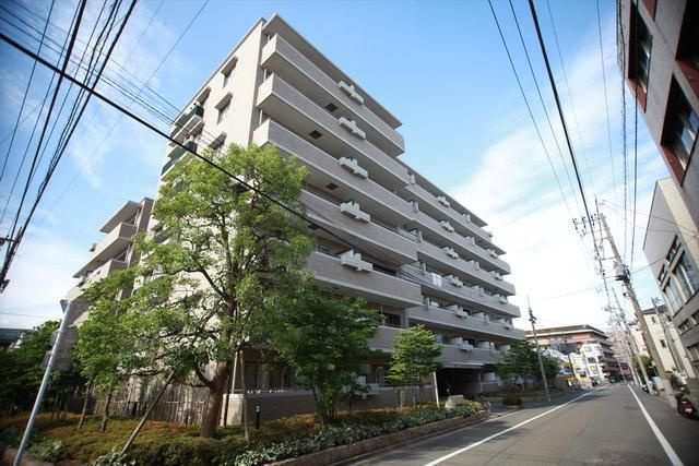 多摩川パークホームズの外観