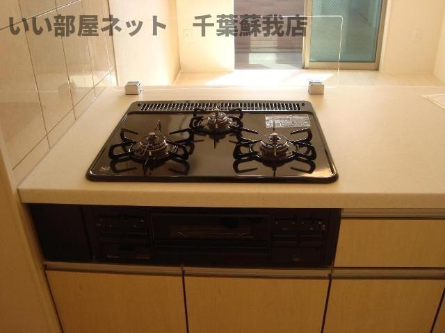 サンライズ・ガーデン　Ⅱのキッチン|きれいなキッチンです