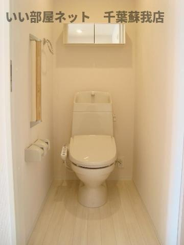 サンライズ・ガーデン　Ⅱのトイレ|トイレもきれいです