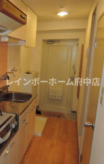 マンション如月の玄関