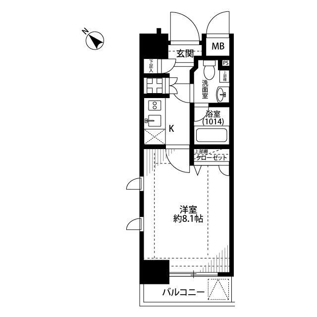 プレール・ドゥーク東京ＥＡＳＴⅢの間取り