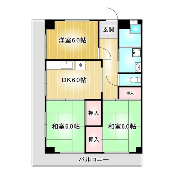 【間取り】 | メゾン大島