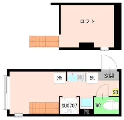 Comfort天照の間取り|間取りです。