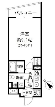 【間取り】 | コンポジット南雪谷