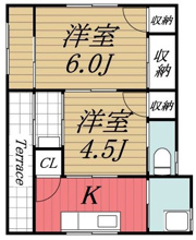【間取り】 | タバタ貸家