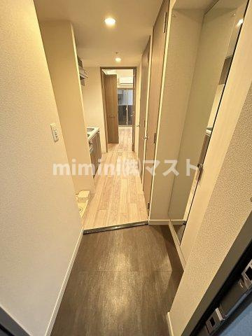 プレサンス海老江ジャルダンの玄関