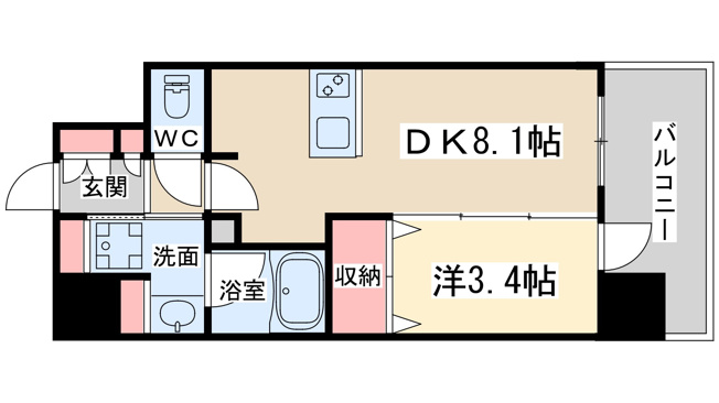 【間取り】 | エステムコート梅田天神橋4ステーションフロント