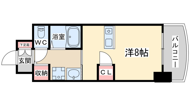 【間取り】 | レジディア天神橋