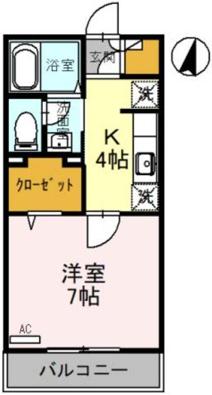 アルカンスィエルの間取り