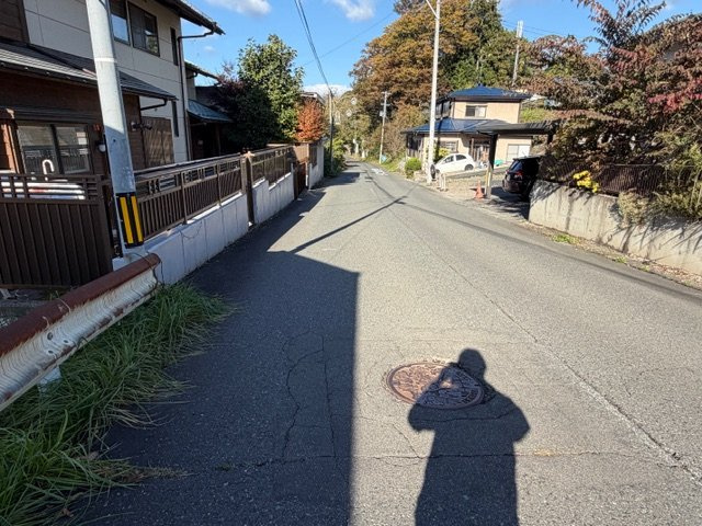 岩手郡雫石町下町8-5の前面道路含む現地写真