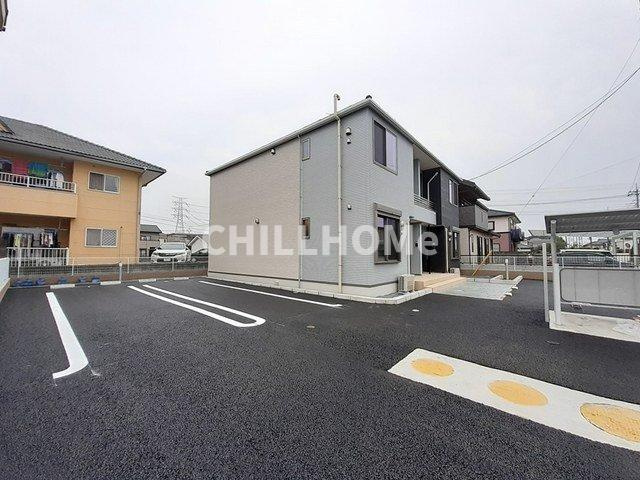 プレステージアの駐車場|当社、チルホームのHPもご覧ください(^^)/物件情報多数♪