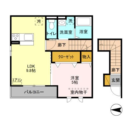 【間取り】 | ヒルズ西大宮