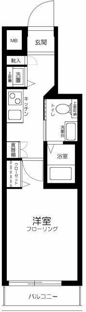 フェニックス目白の間取り|間取りです。