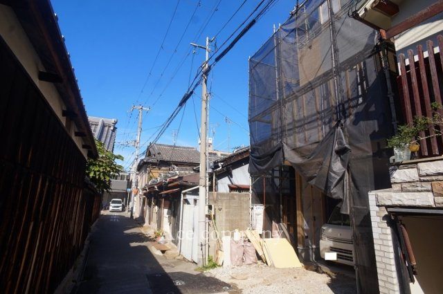 【前面道路含む現地写真】 | 平野区平野東1丁目 | 【前面道路：幅員3.2ｍ】