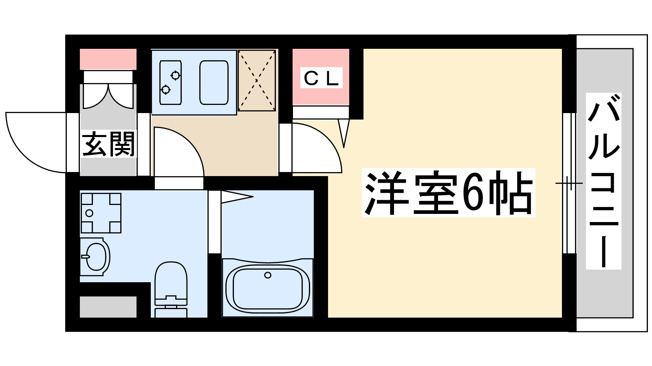 【間取り】 | グランパシフィック十三元今里