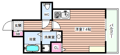 【間取り】 | グラート梅田