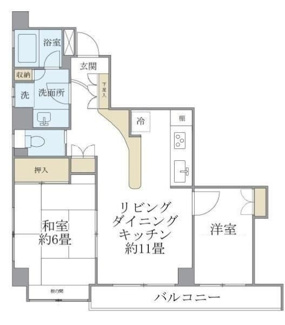 【間取り】 | グリーンハイム平成 | 間取りです。