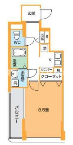 GALAXYの間取り