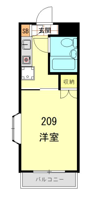 ハイタウン羽田の間取り