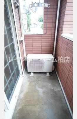 特典：仲介手数料が50％OFFです‼のバルコニー|落ち着いた時間を過ごせるバルコニーです