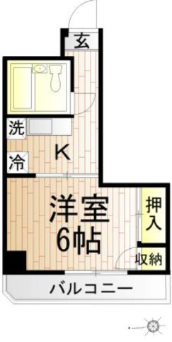 【間取り】 | ベルザ大森南