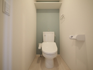 【トイレ】 | ハイラインⅤ | 落ち着いた色調のトイレです