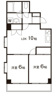 【間取り】 | クレア麻布 | 間取りです。
