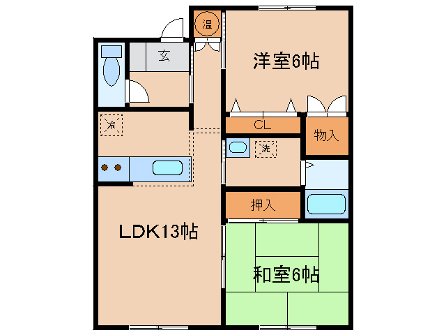 サンシャインKEIOの間取り