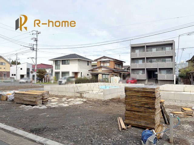 水戸市新荘第4　新築戸建て　1号棟の外観|ご予約を頂ければ、『平日』はもちろん『早朝』や『夜間』もご見学可能です♪お気軽にお申し付けください♪