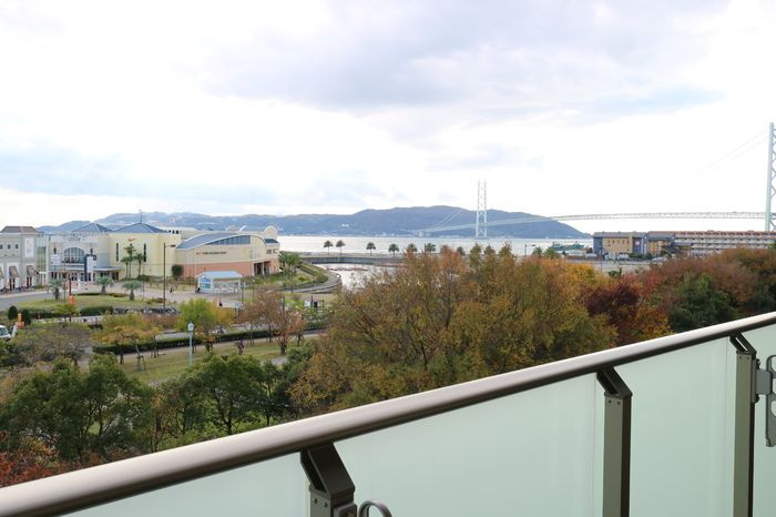 アビエール海岸通りの展望